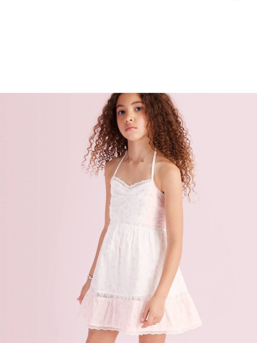 Annabelle Ditsy Floral Halter Dress from LoveShackFancy x Target. (Girls Size 14